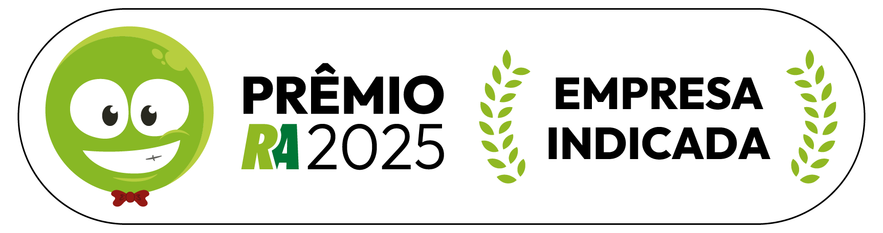 Empresa Indicada - Prêmio Reclame Aqui 2025