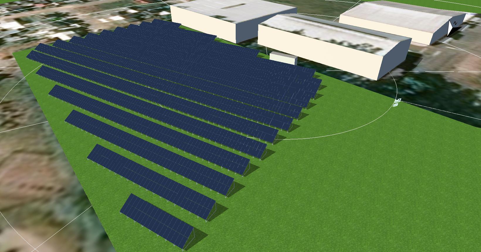 Mercur conclui construção da usina de energia solar fotovoltaica em Santa Cruz